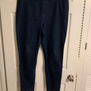 Denim leggings
